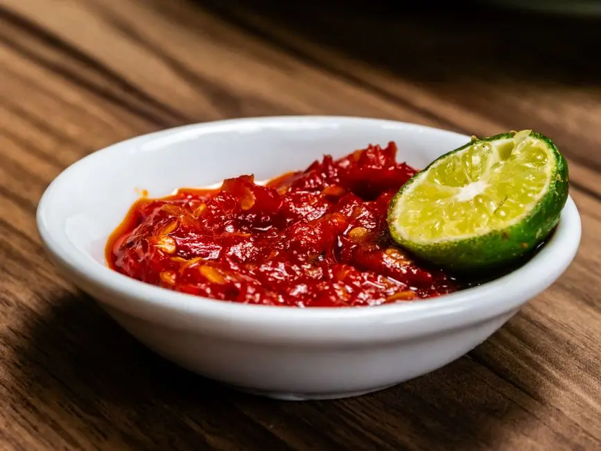 Sambal terasi khas Pulaubojo siap disantap